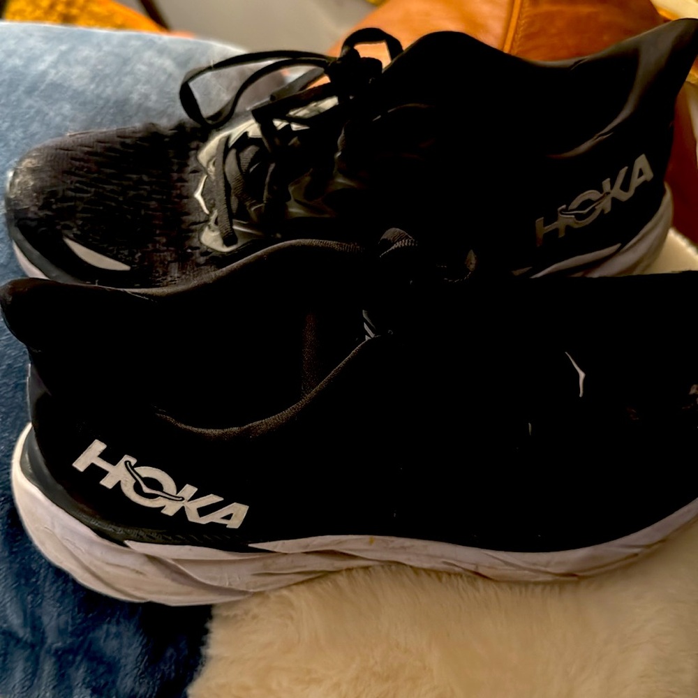 HOKA Women Black Running Shoes